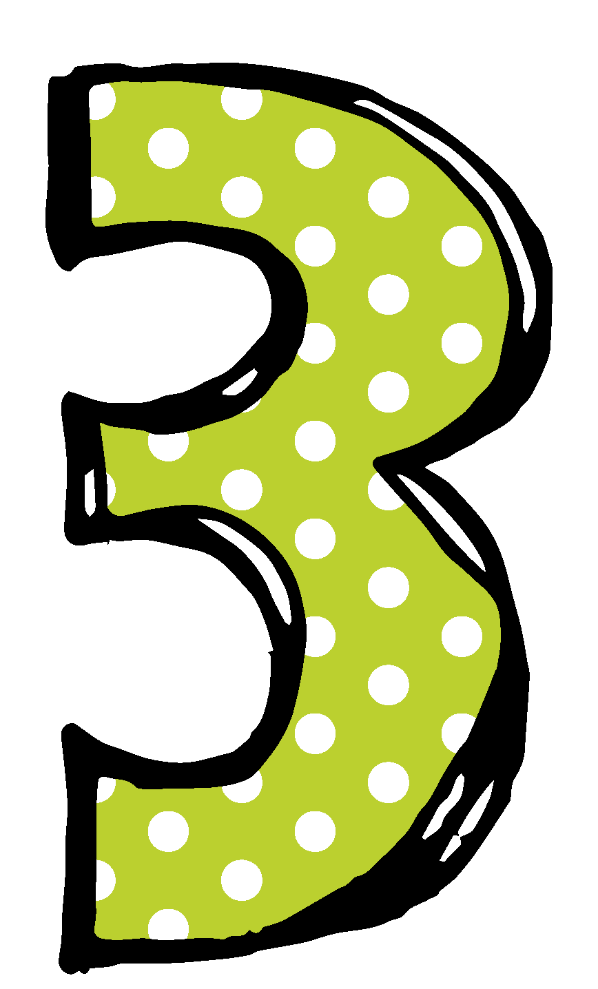 Cute numbers 11 clipart