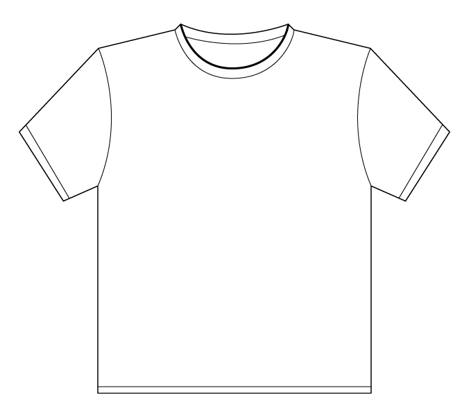 t shirt pattern clipart - photo #15