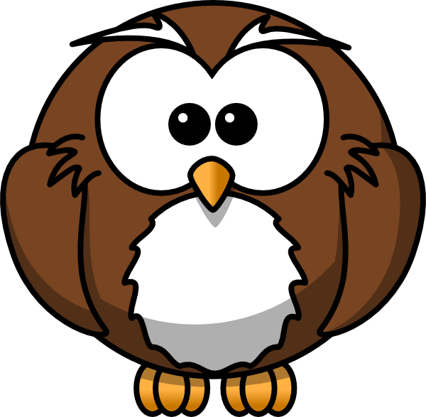 Cartoon Owl clip art Free Vector