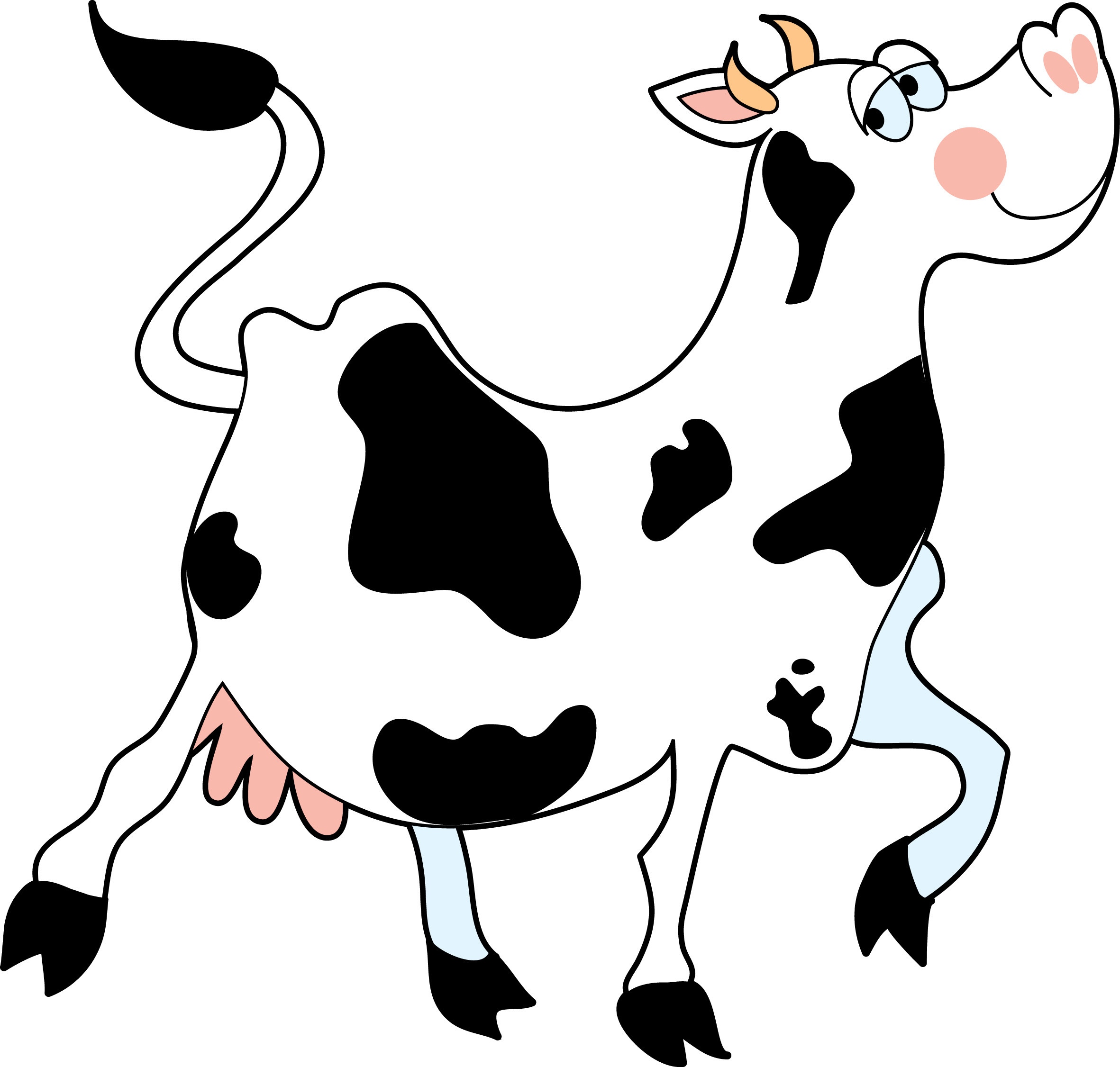 funny cow clip art - photo #12