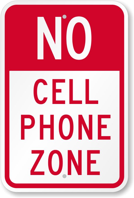 No Cell Phones | No Solicitation ...