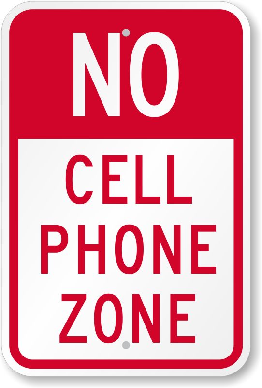 No Cell Phones | Unplugged Wedding ...