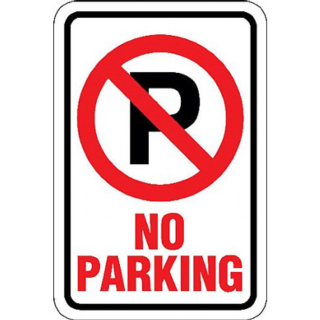 No parking sign clip art