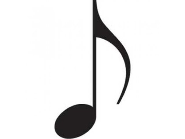 Single Musical Note Clipart - Free to use Clip Art Resource