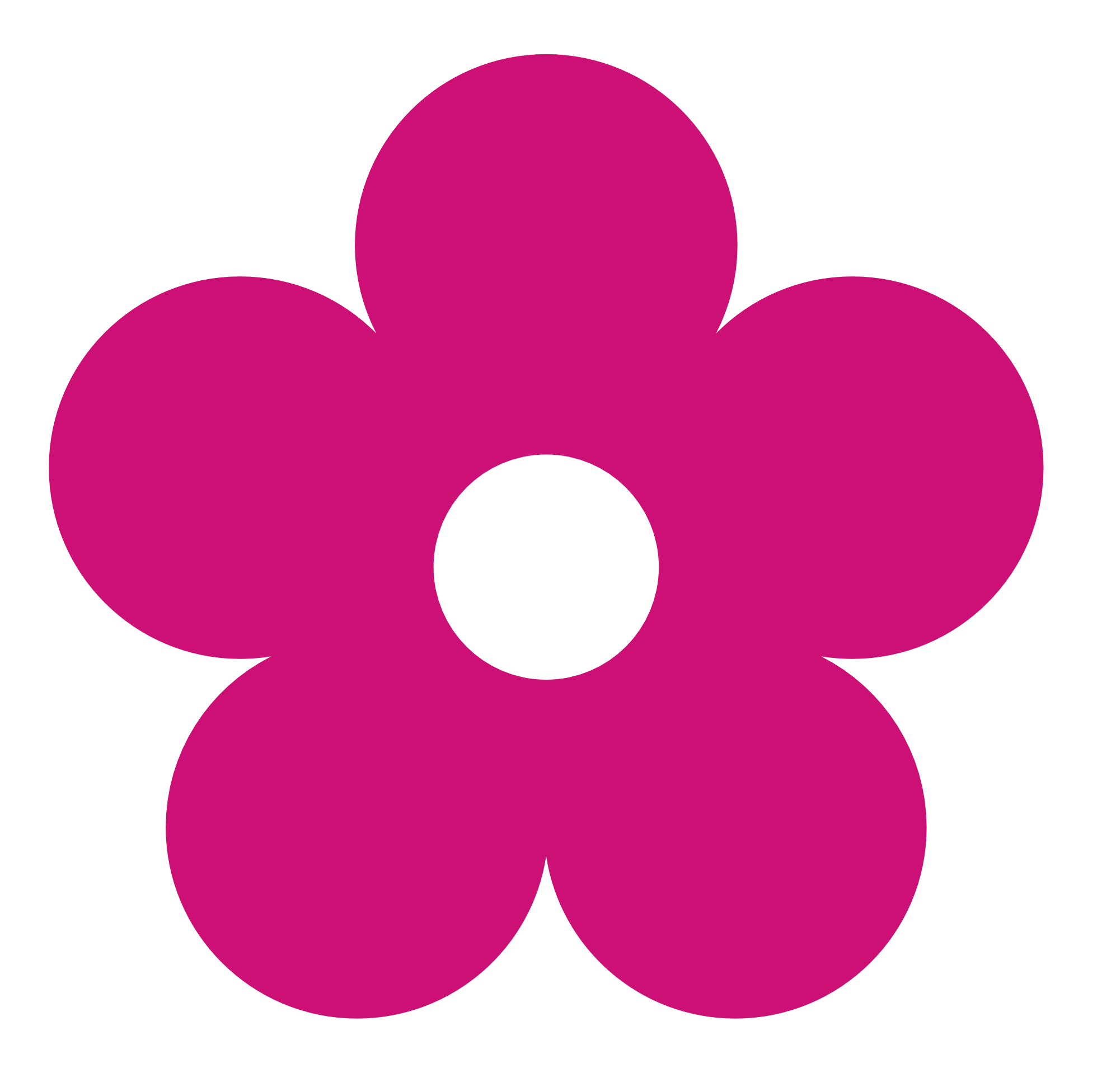 Pink Flower Clipart - Tumundografico