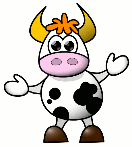 Funny Cow Cartoon Pictures - ClipArt Best