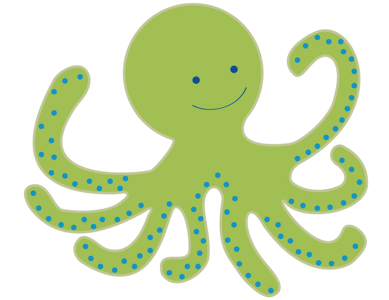 Clipart octopus - ClipartFox