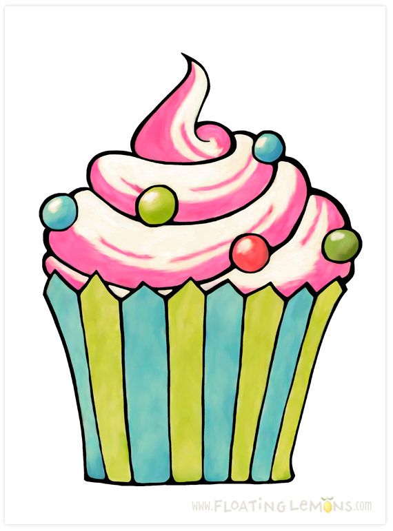 Animated Cupcake Designs - ClipArt Best