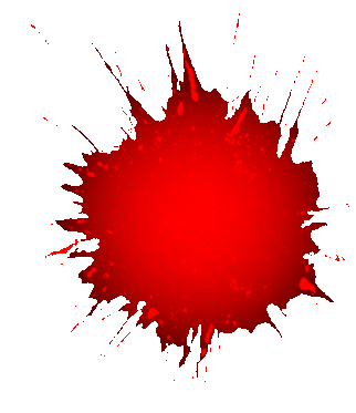 Red Paint Splatter Clipart