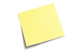 Yellow Post It Png - ClipArt Best