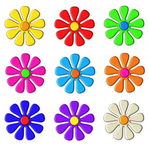 Simple Flower Clipart - Free Clipart Images