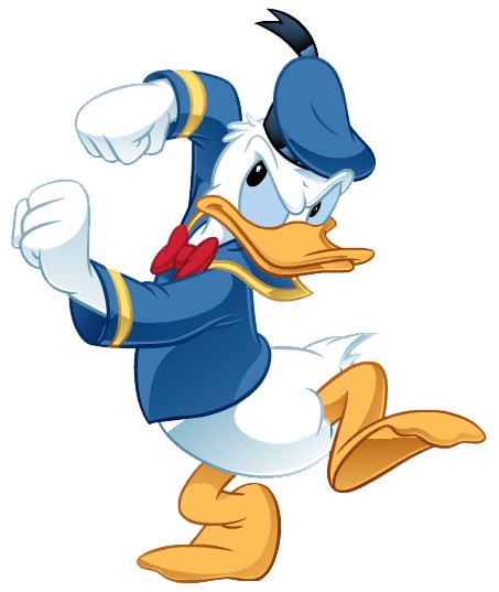 Cartoon Character Black Duck - ClipArt Best