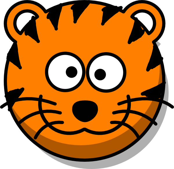 Cartoon Tiger Face - ClipArt Best