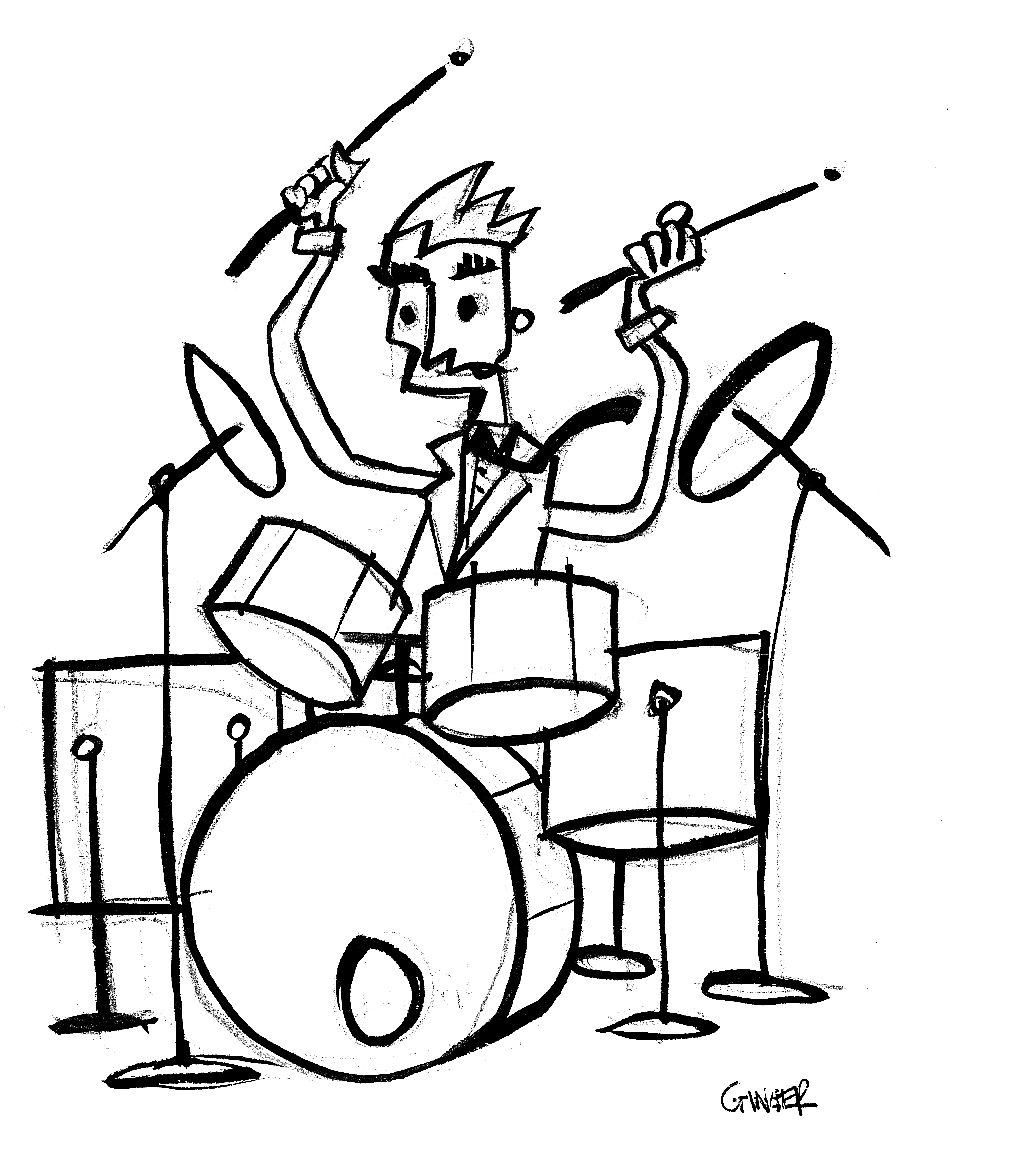 Cartoon Drummer - ClipArt Best