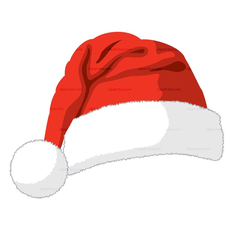 Transparent santa hat free clipart