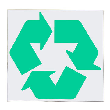 Vinyl Decal Sticker Recycling Waste Bin Printed Waterproof Logo ...