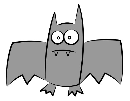 Bat drawings (Sketching + vector)