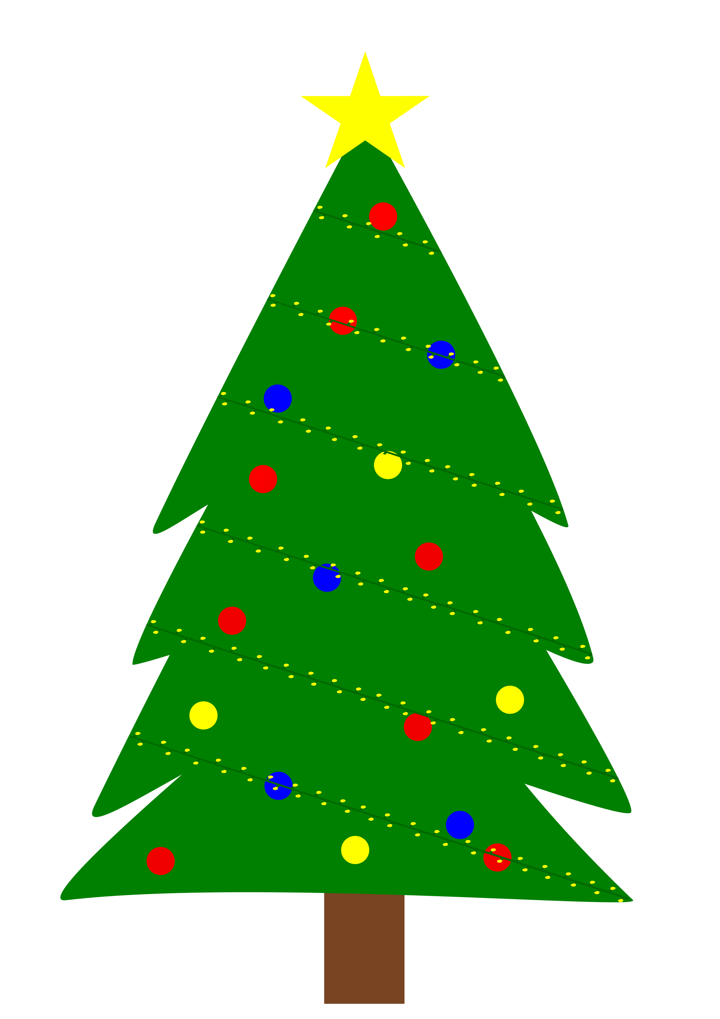 Christmas Tree Lights Clip Art ClipArt Best