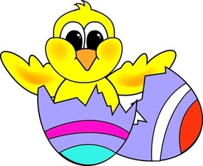 Easter Egg Picts Cartoon Clipart - Free to use Clip Art Resource