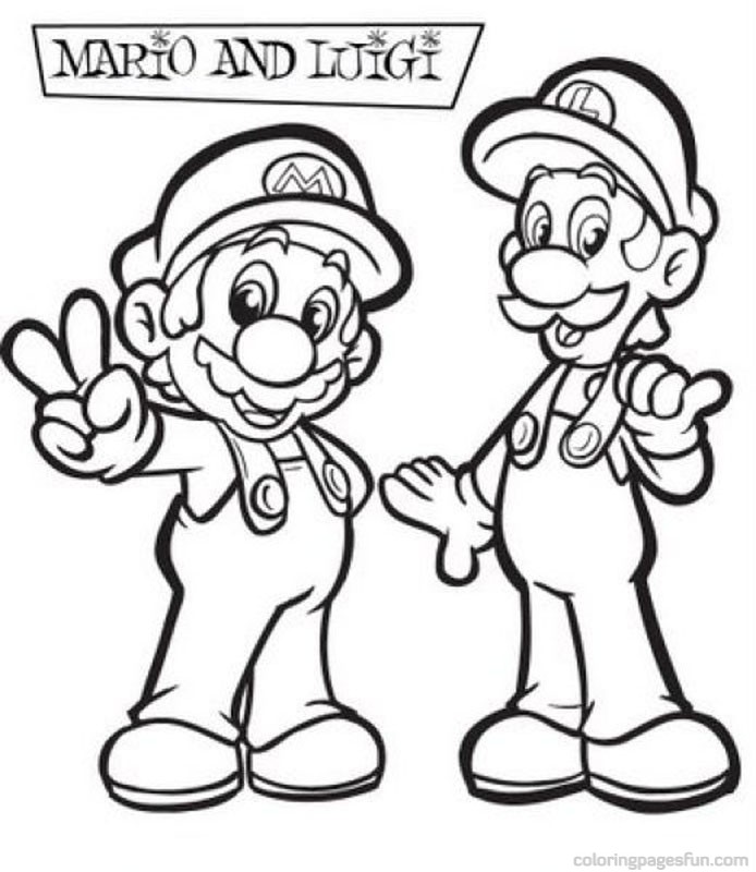 free coloring page mario brothers super mario coloring pages ...
