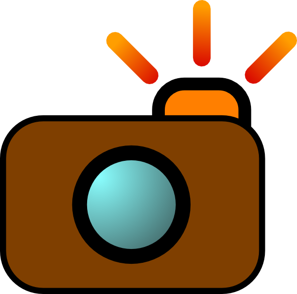 Camera Brown clip art - vector clip art online, royalty free ...