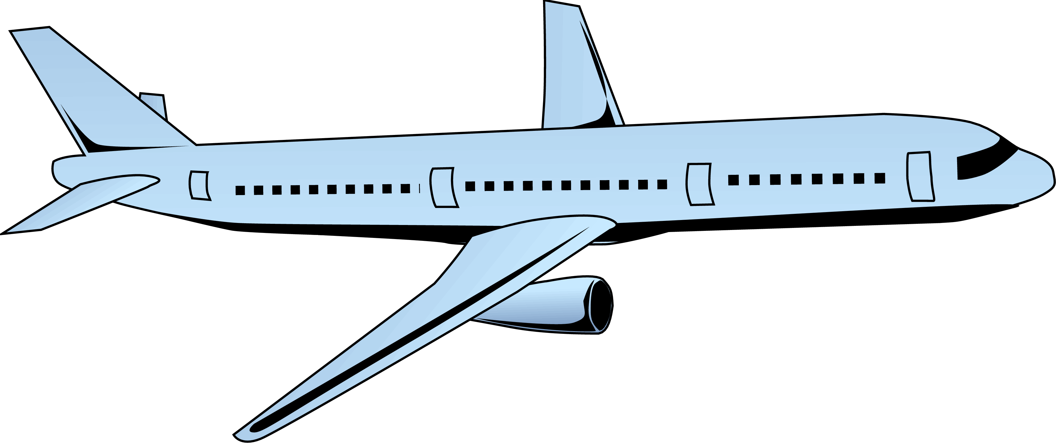 clipart airplane top - photo #38