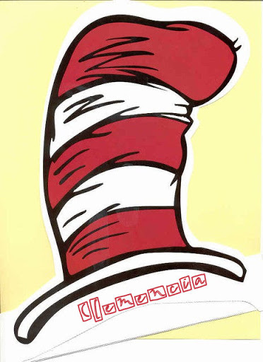 Dr Seuss Hat Clip Art - Tumundografico