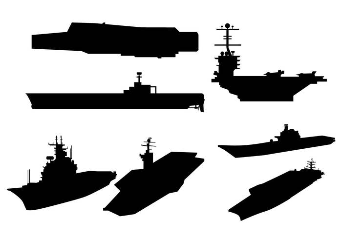 Aircraft carrier vector - Download Free Vector Art, Stock Graphics ...