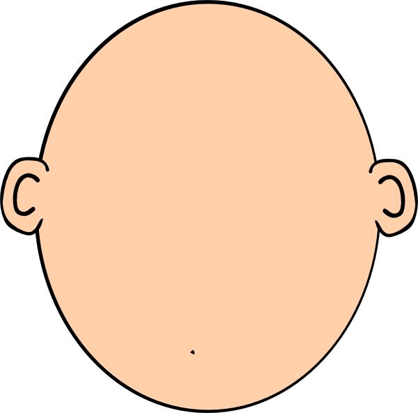 Blank Face Clipart