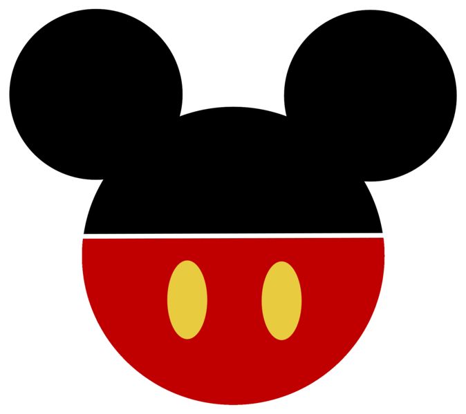 Mickey Mouse Head | Pattern Paper ...