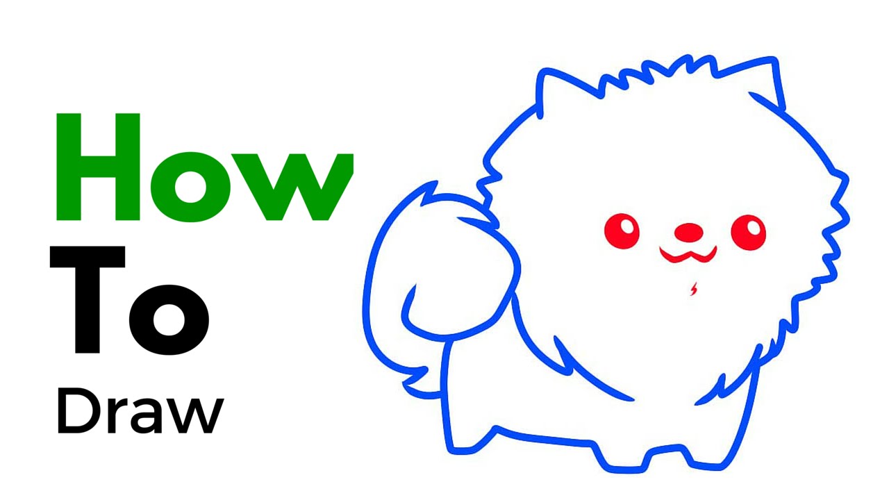 how to draw a pomeranian how to draw a pomeranian step by step clipart best how to draw a pomeranian how to draw a pomeranian step by step clipart best