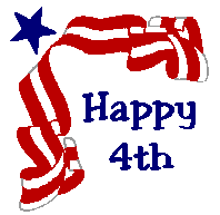 4th Of July Fireworks Border - Free Clipart Images