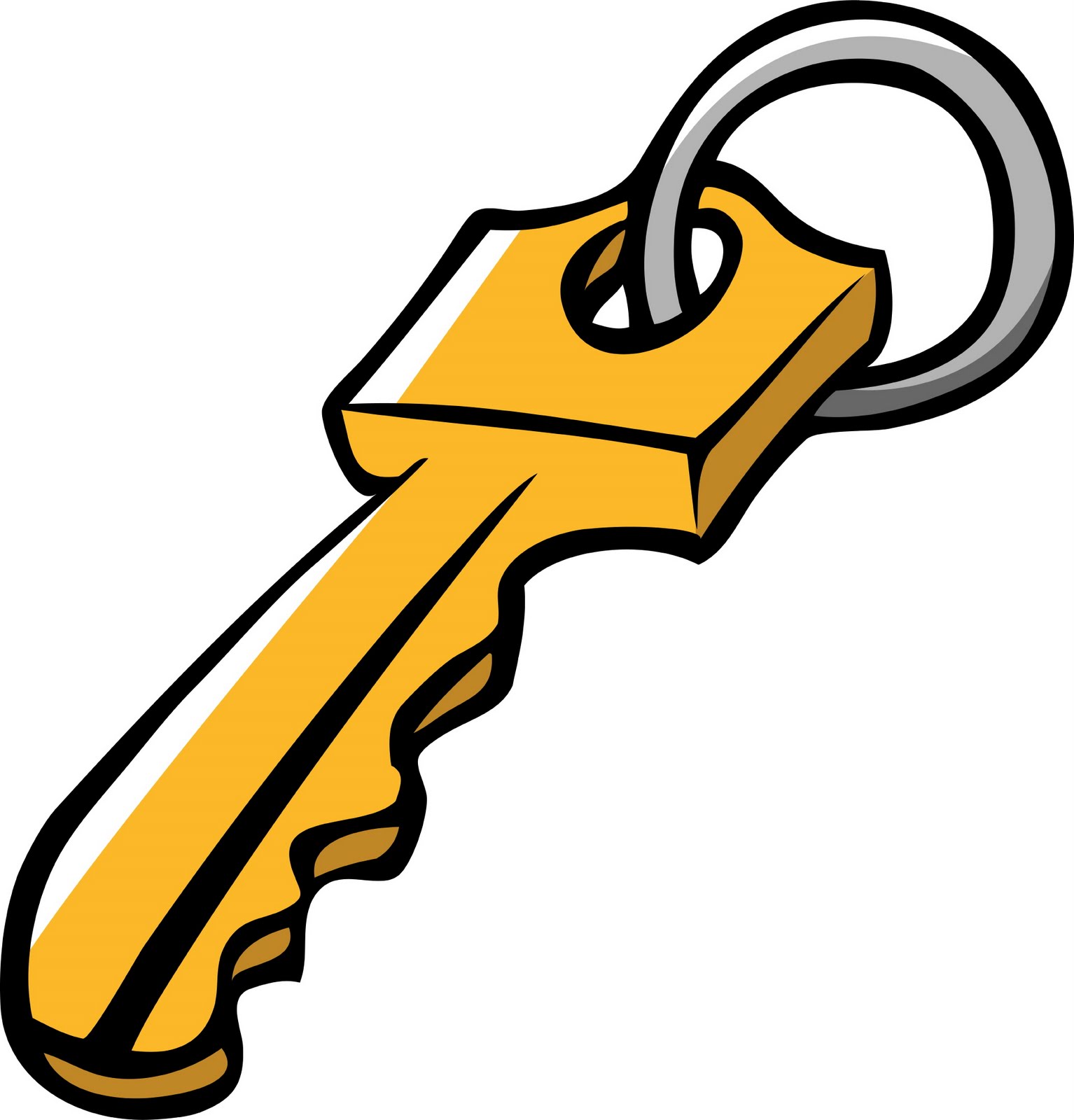 Free clipart door key