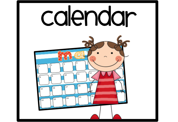 Calendar Clip Art - Tumundografico