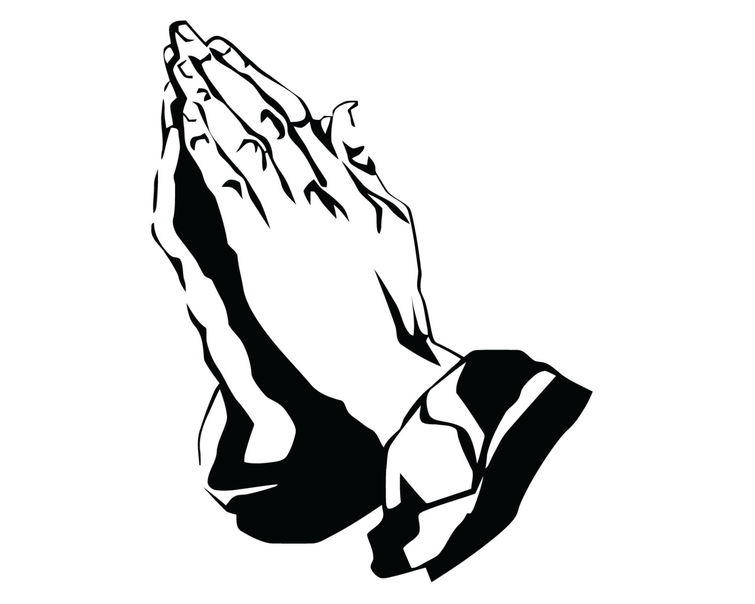 Small Printable Praying Hands ClipArt Best