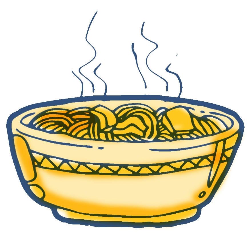 Chicken Noodle Soup Cartoon Clipart#2019031