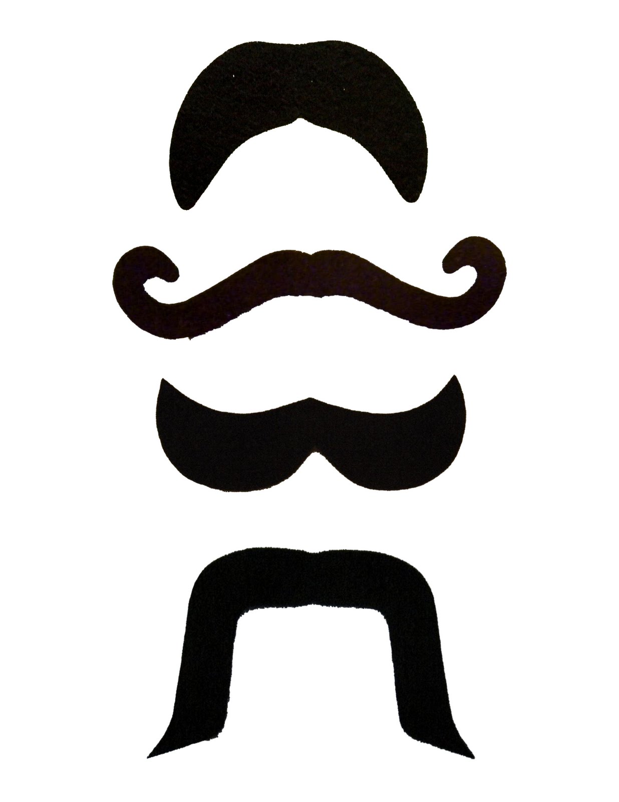 Best Photos of Mustache Template Blogger - Printable Mustache ...