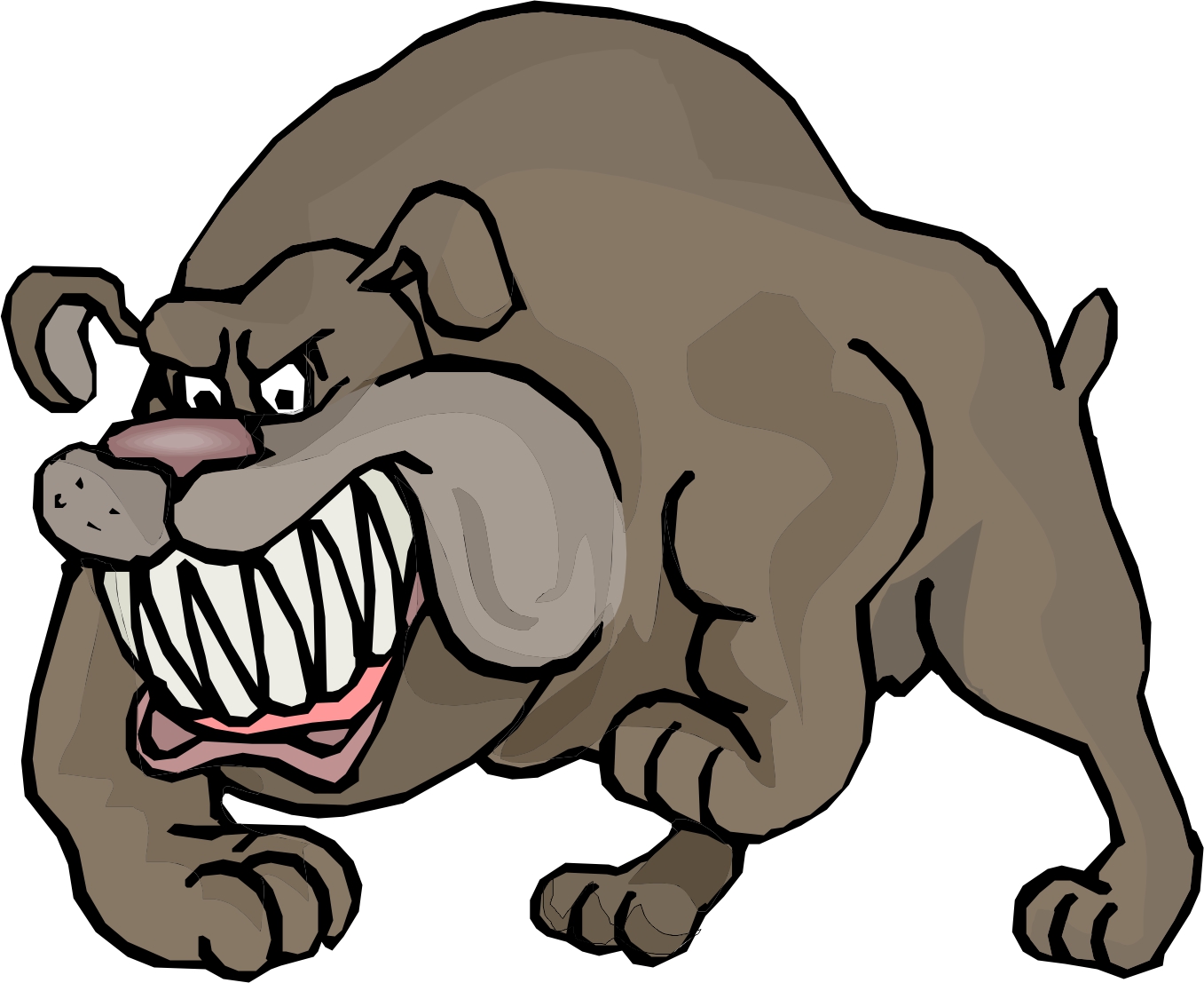 Cartoon Bulldog