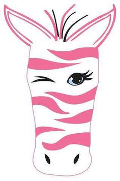 Pink zebra, The shade and Zebras