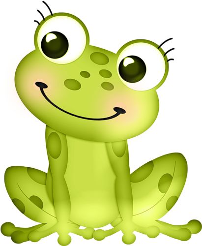 Cute clipart frog