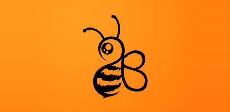30+ Beautiful Logo Designs Inspired by Bees - blueblots.com