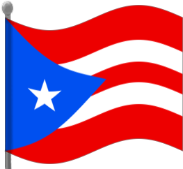 Clipart puerto rican flag