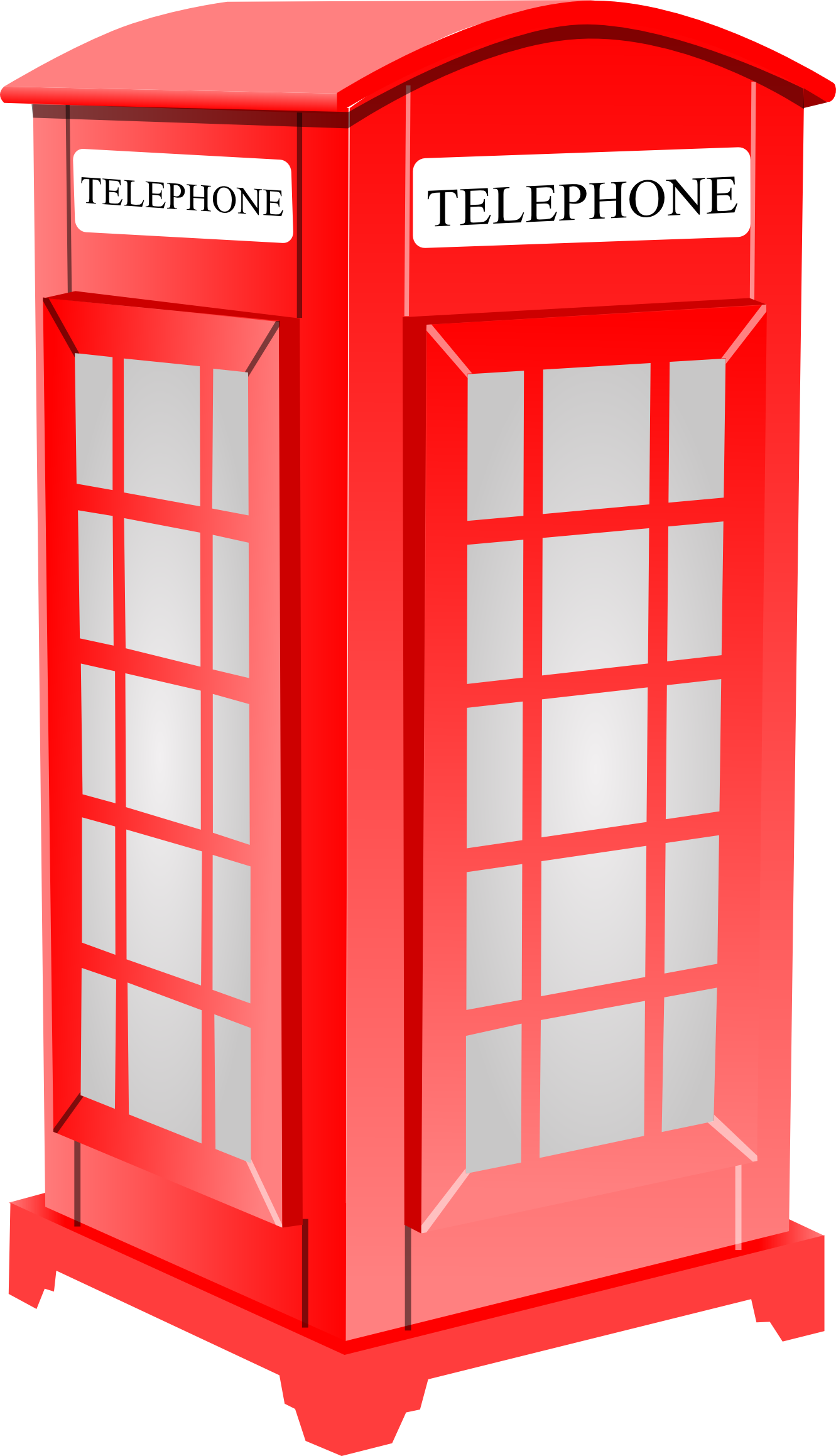 Clip Art: British Phone Booth 1 may 2011 - ClipArt Best - ClipArt Best