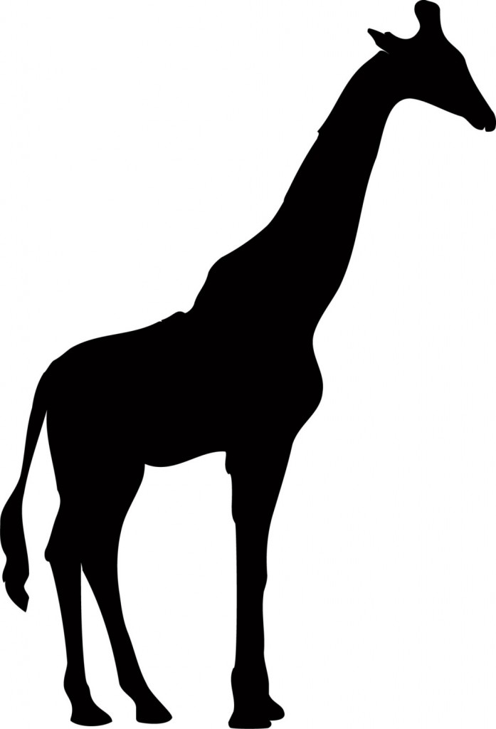 Best Giraffe Silhouette #8239 - Clipartion.com