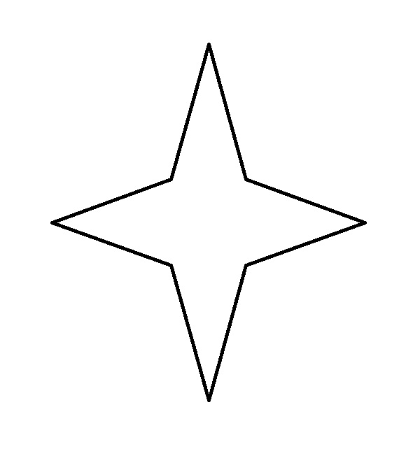 Best Photos of 10 Printable Star Shapes - Star Shape Templates ...