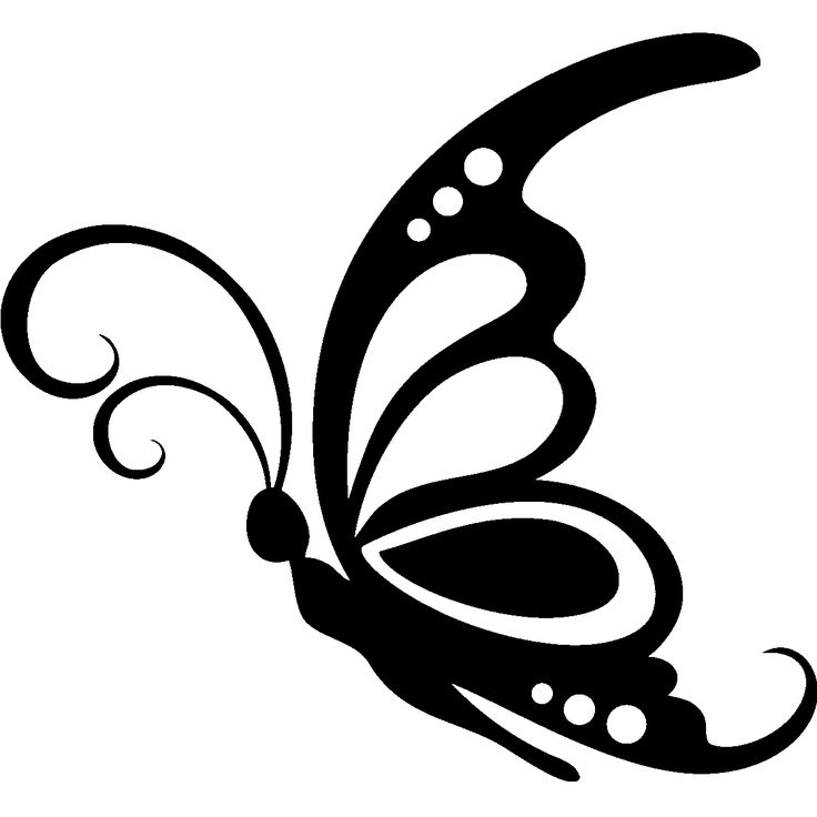 butterfly-stencils-clipart-best