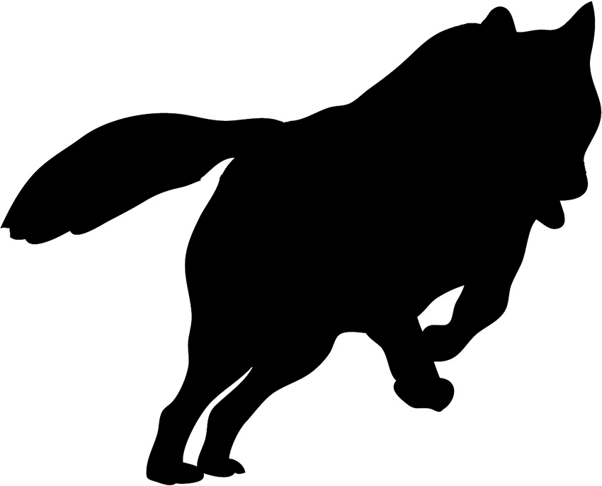 Wolf Silhouette Clipart