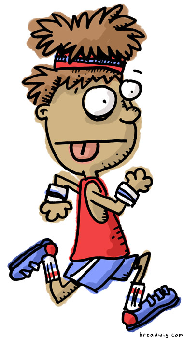 Cartoon Of Someone Running - ClipArt Best