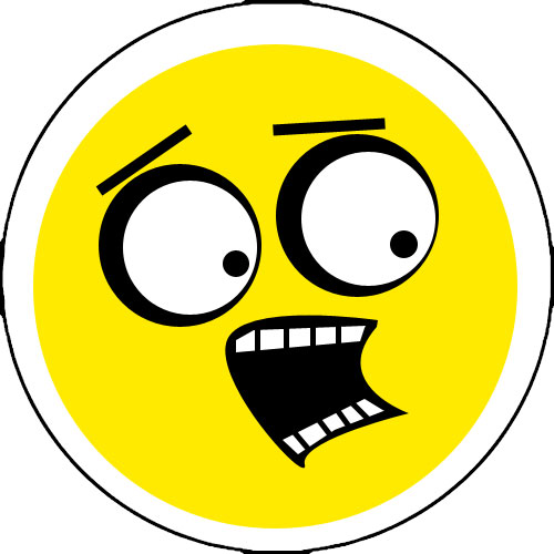 Scared Face Clipart - Tumundografico