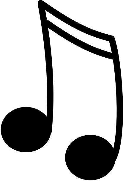 Clip art for music notes